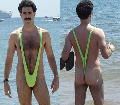 El tanga bañador de Borat